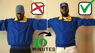 HOW TO TAILOR A JACKET In 10 Minutes  Slim A Jacket  He Sews Art [upl. by Sicular]