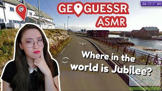 Soft amp relaxing GeoGuessr ASMR 🌍 Very close up whispering [upl. by Colson]