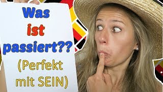 Perfekt mit SEIN When to use the German PERFECT Tense with quotto Bequot [upl. by Venola]