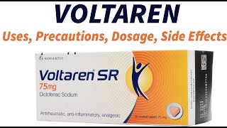 VOLTAREN TABLET DİCLOFENAC Uses Precautions Dosage Side Effects [upl. by Nnyletak458]