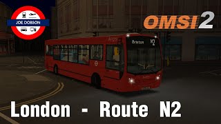 OMSI 2  Addon London  Route N2  ADL Enviro200 [upl. by Giorgio473]