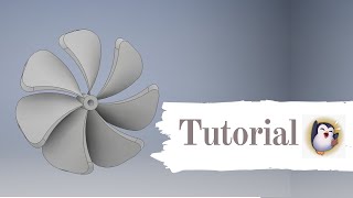 Tutorial para hacer ventilador en Inventor [upl. by Kosey]