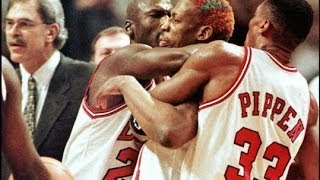 Bulls vs Lakers  1997 TNT game [upl. by Anceline]