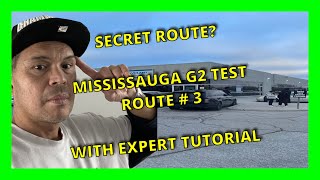 MISSISSAUGA G2 TEST ROUTE 3 [upl. by Niliram730]