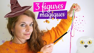 3 Figures MAGIQUES  figure de ficelle  tuto Français [upl. by Kcorb292]