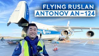 Incredible Flight on Antonov AN124 Cargo Transporter [upl. by Lehctim]