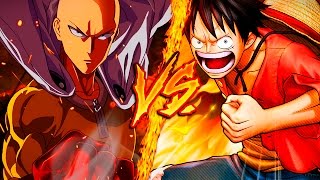 SAITAMA VS MONKEY D LUFFY ║ COMBATES MORTALES DE RAP ║ JAYF [upl. by Cece]