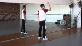 Janet Jackson Rhythm Nation Dance Tutorial Video Part 14 [upl. by Llewsor]