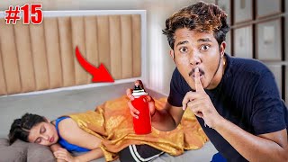 24 PRANKS in 24 HOURS on NISHU  😂 [upl. by Eeloj]