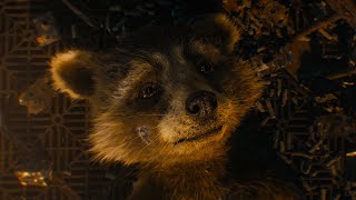 New Guardians of the Galaxy Vol 3 Clip Takes a Dark Trip Into Rocket Raccoon’s Past [upl. by Sito]