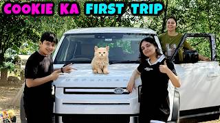 COOKIE KA FIRST TRIP  Travel Vlog  Aayu and Pihu Show [upl. by Mauretta]