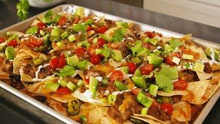 How To Make The Best Nachos Ever  Delish [upl. by Ainsley]