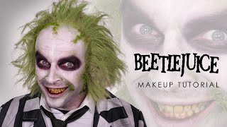 BEETLEJUICE Halloween Makeup Tutorial  Shonagh Scott [upl. by Aenel]