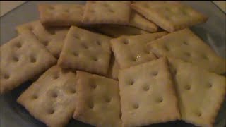 Homemade Saltine Crackers [upl. by Suckow]