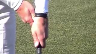 Golf Grip Perfect Left Hand Grip Placement [upl. by Ahsirhcal87]