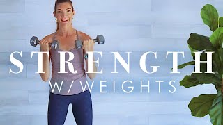 Weight Training Workout for Seniors amp Beginners  Compound Exercises for Strength [upl. by Repinuj]