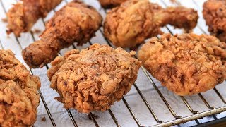 Homemade Fried Chicken Recipe  Better then KFC [upl. by Cornelle]