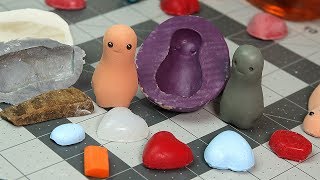 DIY Mold Putty  Easy Silicone Recipes Squishy Objects [upl. by Goldy]