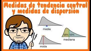 Medidas de tendencia central y medidas de dispersión [upl. by Kery28]