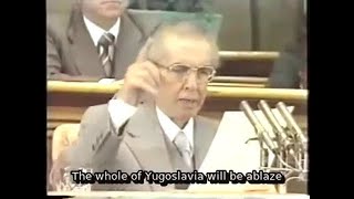 Enver Hoxha Speech 1982 [upl. by Nilyahs]