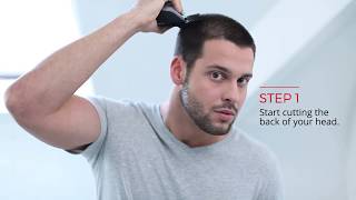 Haircut HowTo Remington ShortCut Pro SelfHaircut Kit [upl. by Hannan667]