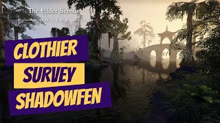 ESO Clothier Survey Shadowfen [upl. by Nett]