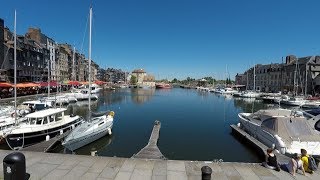 A WalkThrough Honfleur Normandy France [upl. by Fabrienne671]