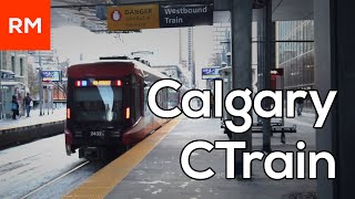 Calgary CTrain  Calgarys Light Rail System [upl. by Ayim831]