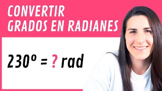 Convertir GRADOS en RADIANES ðŸŒ [upl. by Aidualk]