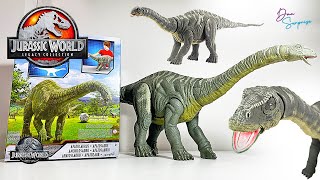 NEW APATOSAURUS JURASSIC WORLD LEGACY Toys COLLECTION IS HERE Super Colossal Apatosaurus [upl. by Tiebold]