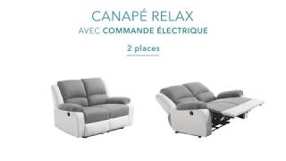 Canapé relax électrique – 2 places [upl. by Crin323]