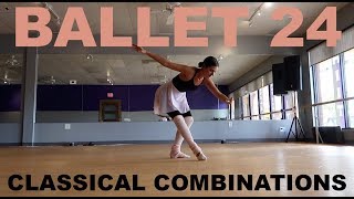 Ballet Workout Beginner Waltz Combination [upl. by Terrab]