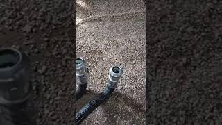 Ford transmission cooler lines  only do this replacing them and be careful [upl. by Albright224]