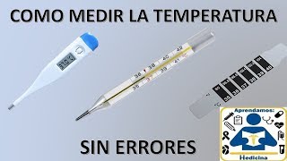 Como medir la temperatura sin errores Como medir la temperatura  como medir la temperatura [upl. by Lehctim]