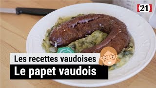 La recette du papet vaudois [upl. by Sabella]