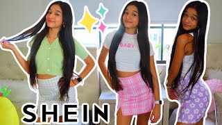 SHEIN CLOTHING HAUL AND TRY ON FOR TEENS 2020💗 [upl. by Innaig]