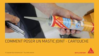 Comment poser un mastic joint [upl. by Eanrahs351]