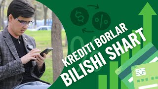 KREDITI BORLAR BUNI KORISHI SHART [upl. by Ronyam912]