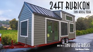 Elegant Tiny House on Wheels Built for Full Time Living [upl. by Labors187]