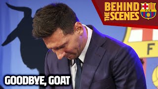 🐐 Inside Leo Messis last day at FC Barcelona [upl. by Cacka872]