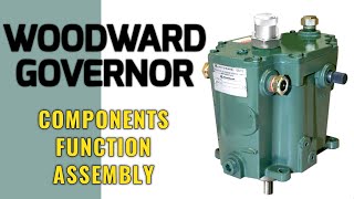 WOODWARD GOVERNOR  Components Function amp Assembly steamturbinegovernor woodwardgovernor [upl. by Attelahs]