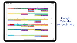 A beginner’s guide to Google Calendar for the iPad [upl. by Silloc170]