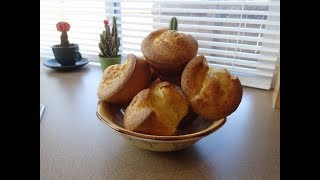 Sourdough Popovers King Arthur Flour recipe [upl. by Akeryt]