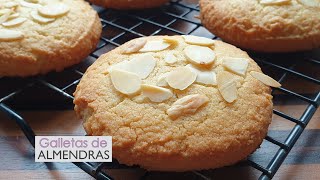 Galletas de almendras  fáciles y deliciosas [upl. by Annahsirhc]