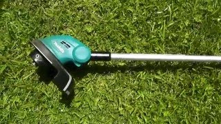 Makita Cordless Line Trimmer DUR181 Quick Review [upl. by Maribel]