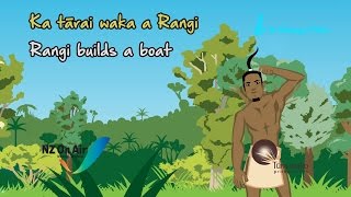 Rangi builds a boat ENGLISH LANGUAGE [upl. by Candra992]