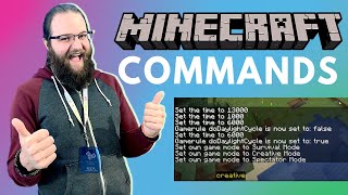 How to Use Commands in Minecraft [upl. by Feeley867]