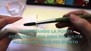 TUTORIAL  Le basi dellacquerello [upl. by Gillman]