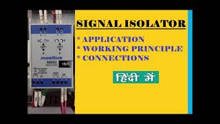 SIGNAL ISOLATOR  MASSIBUS  9000 [upl. by Mora560]