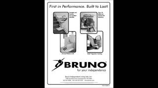 Bruno Elan SRE 3000 Stair Lift INSTALLATION MANUAL as a Movie [upl. by Shell]